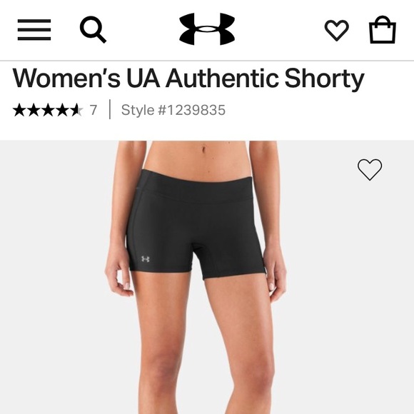 under armour booty shorts